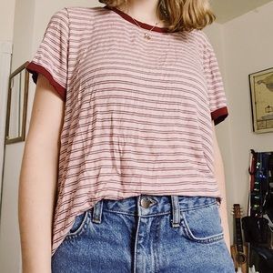 American Eagle Striped Tee